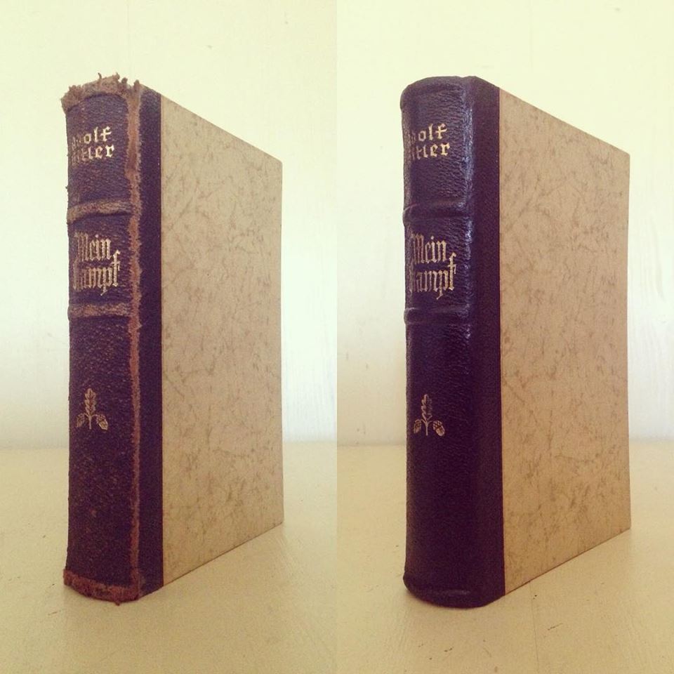 1937 Mein Kampf, Adolf Hitler. General restoration. 