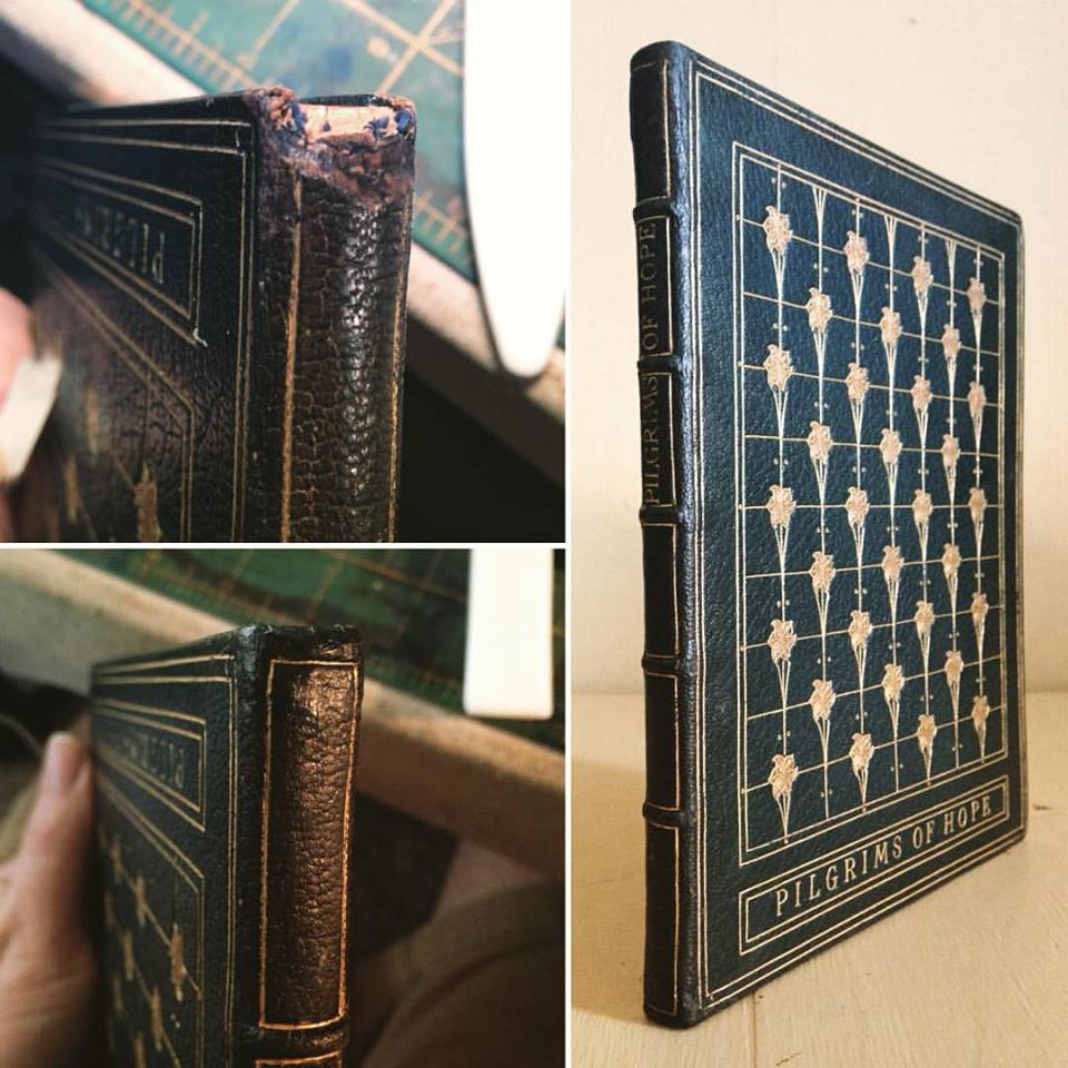 Pilgrims of Hope, by William Morris, 1901. End-Cap Rebuild.