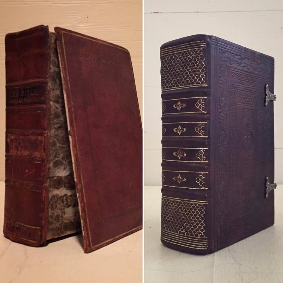 1570 Geneva Bible Historical Rebind.